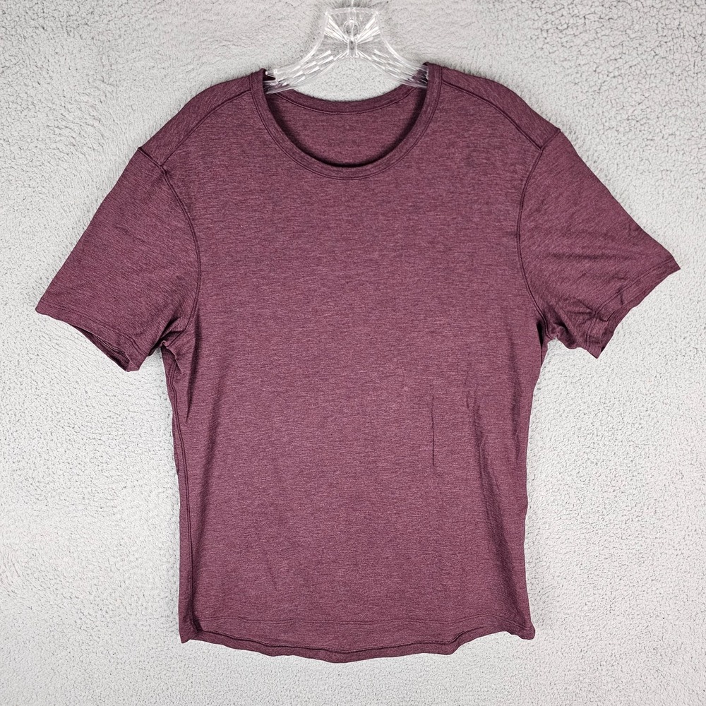 Lululemon‎ Fundamental T-Shirt Mens Athleisure Short Sleeve Stretchy Round Neck